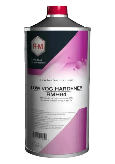 R-M RMH94 Low VOC Fast Hardener quart container for automotive refinishing