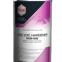 R-M RMH98 Low VOC Slow Hardener quart container for automotive refinishing