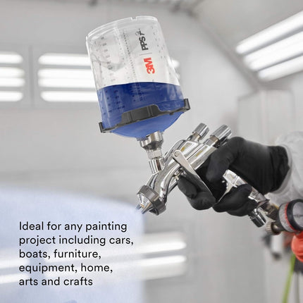 3M 26000 -  PPS Series 2.0 Spray Cup System Kit, Standard, 22 fl oz, 650 mL, 200 Micron Filter