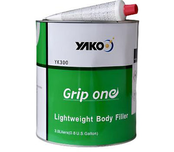 YAKO 300 lightweight automotive body filler gallon for collision repair