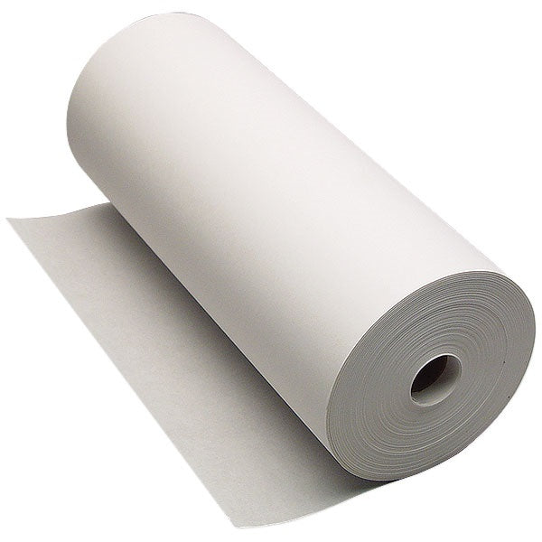 White masking paper roll (6" x 750 ft) for masking and paint overspray protection